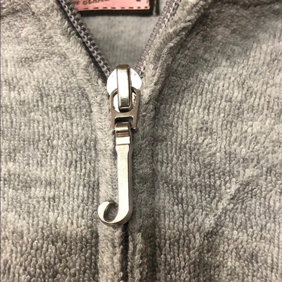 JUICY COUTURE Terry Zip-up top - LIKE NEW - Picture 3 of 6